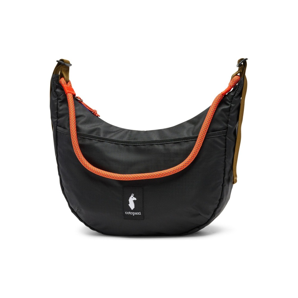 Cotopaxi Trozo 8L Shoulder Bag Black Orange Climbing Rope Strap Ripstop